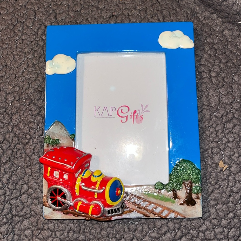 Train photo frame